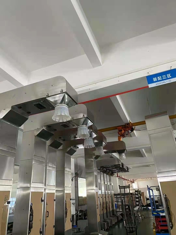 دستگاه آسانسور سطل نوع Z 150L ارتفاع انتقال 4000mm