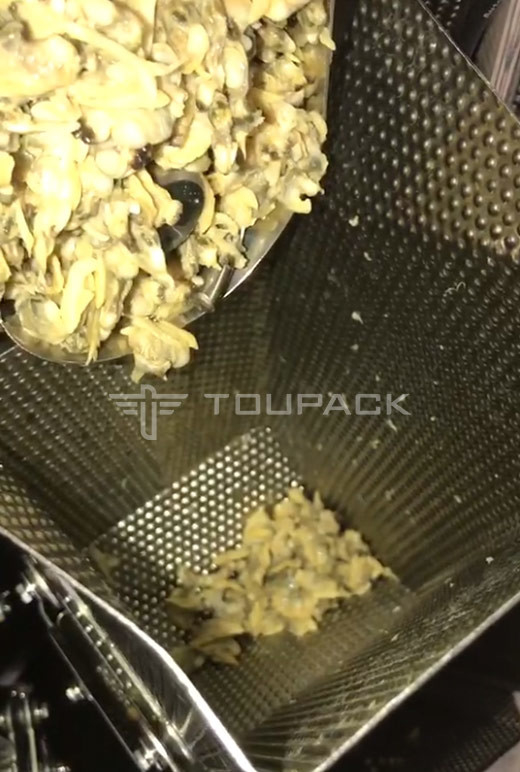 ماشین پر کردن و مهر و موم اتوماتیک برای بطری قوطی 10-500g گوشت حلزون کنسرو شده