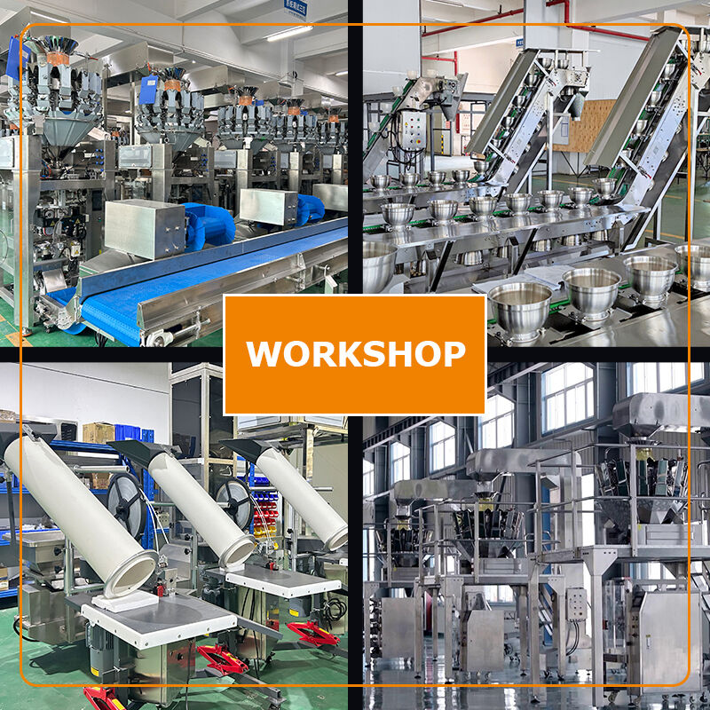 دستگاه بسته‌بندی کیسه‌ای از پیش ساخته شده چند منظوره با سرعت بالا و وزن‌کننده چند سر 300BPM برای دانه‌های آفتابگردان و آجیل