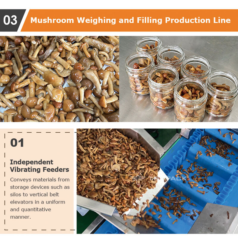خط بسته بندی سینی اتوماتیک با فیدر پیچی و توزینگر چند سر برای گوشت، سالاد و غذاهای آماده