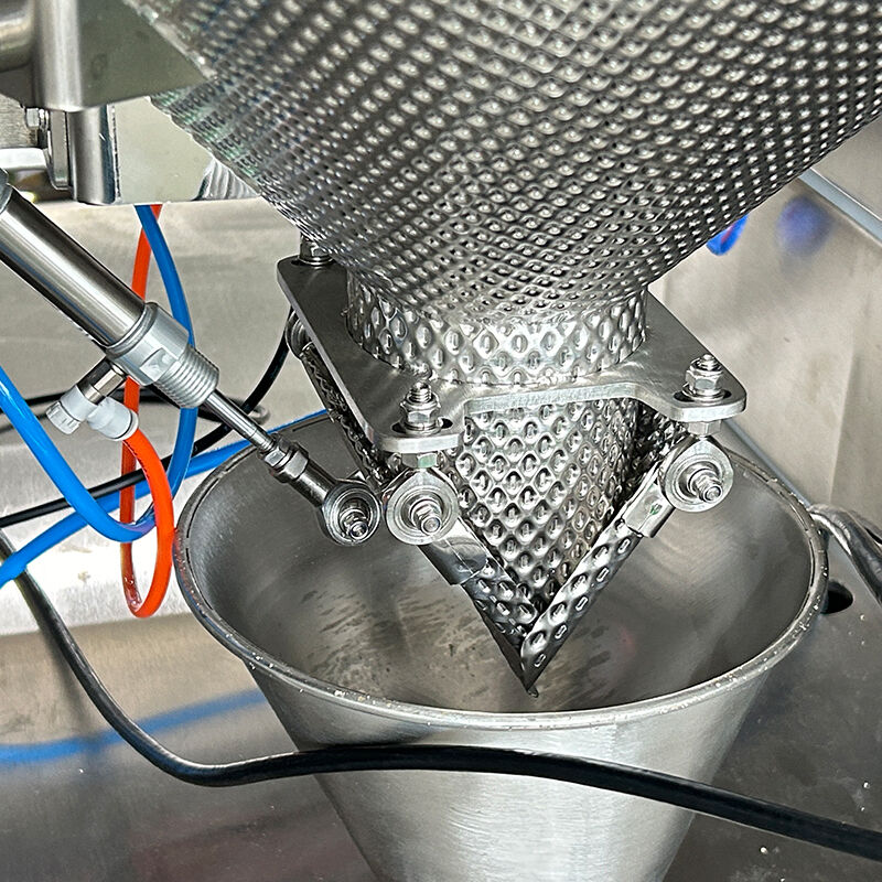 ماشین بسته بندی خودکار VFFS برای بسته بندی مواد غذایی با چند سر وزن 20-200 بسته در دقیقه سیستم وزن دقیق بالا