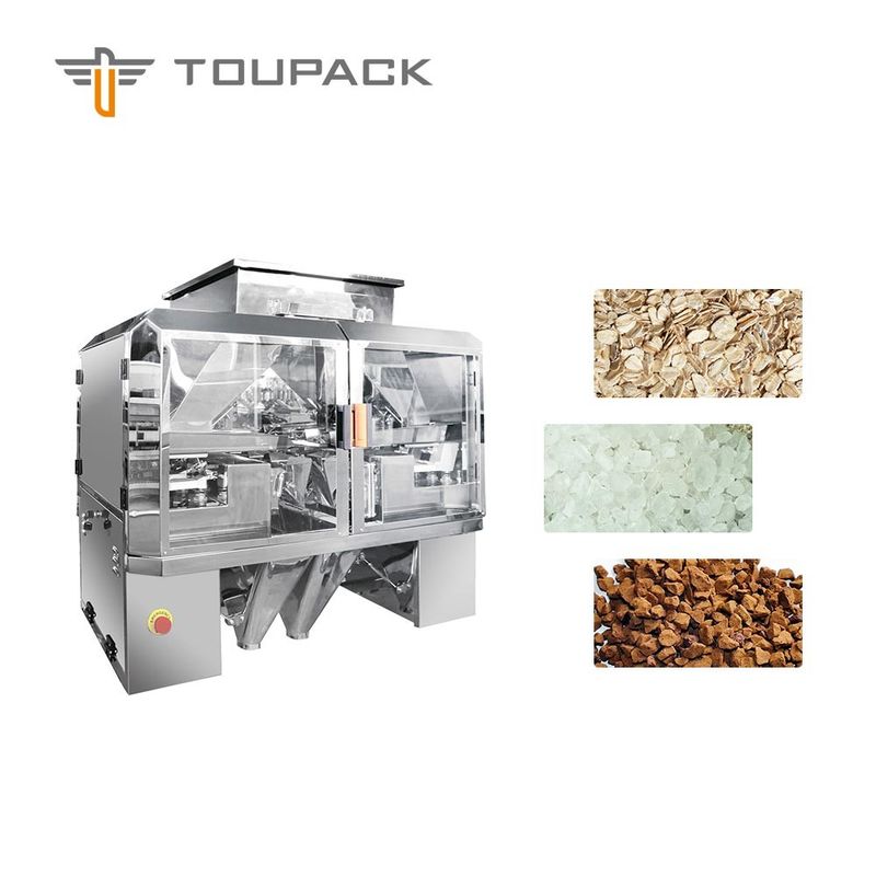 دستگاه بسته بندی مواد غذایی میان وعده عمودی 120 L / Min 420 VFFS برای کیسه های 620 میلی متر