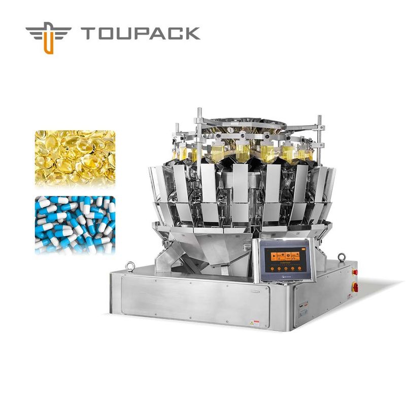 PLC SS304 2.5L 5L دستگاه توزین و بسته بندی اتوماتیک برای داروهای قرص