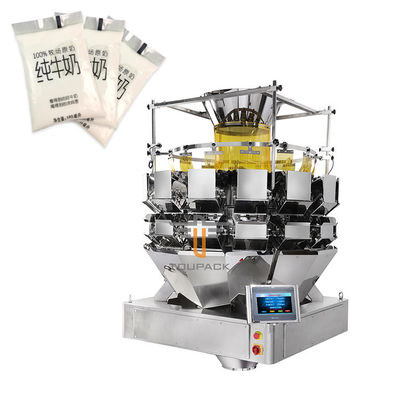 5L Multihead Weigher Packing Machine سیستم خودکار وزن شیر در کیسه های عمودی