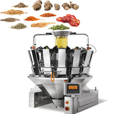 پودر طعم دهنده، خاک، ادویه جات، 14 سر، دستگاه بسته بندی وزنگر، دستگاه بسته بندی عمودی