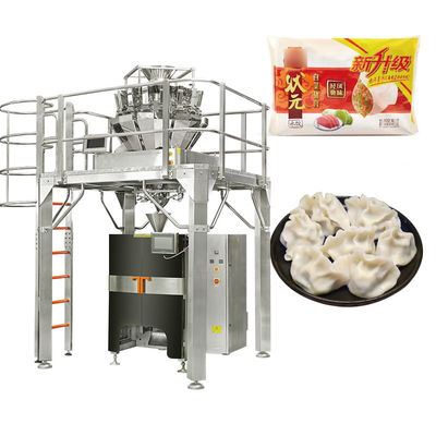 دستگاه بسته بندی اتوماتیک Gusset M Type Bag Poch Rotary Packing Machine Shrimp Seafood Multi Head Weighing Packaging Machine ماشین بسته بندی چند سر و چند سر