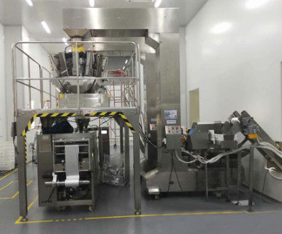 ISO9001 50Bpm خودکار توزین و آب بندی دستگاه بادام زمینی پوست ماهی