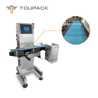 150 وات 200 میلیمتر طول با سرعت بالا چک کردن نوار نقاله وزن برای دارو