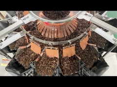 دستگاه بسته بندی سابق شکر اسنک دانه بسته بندی ماشین لوبیا سفید بسته بندی ماشین